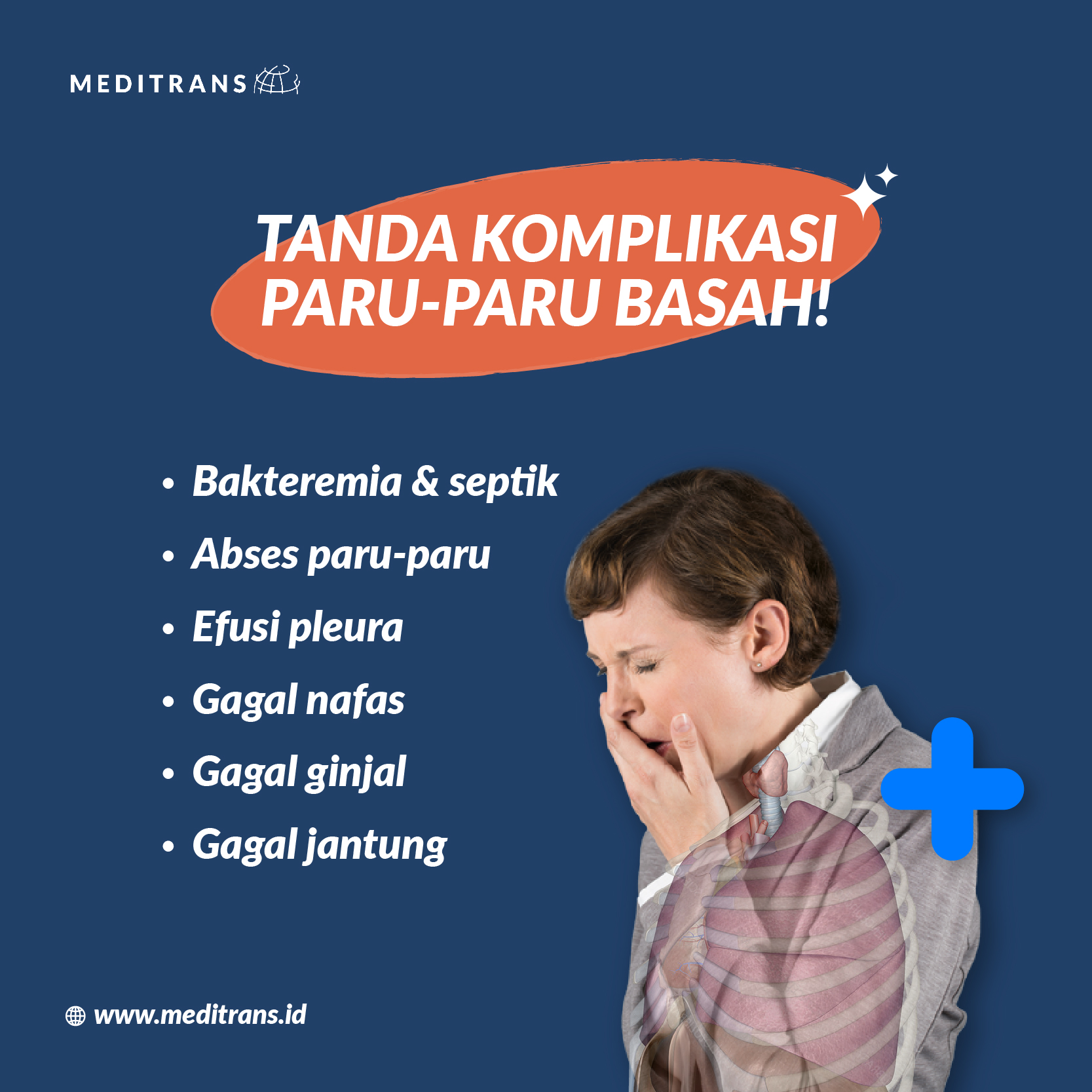 Tanda Komplikasi Paru Paru Basah Meditrans Global